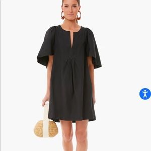 COPY - Pomander Place (Tuckernuck) Black Finley Flutter Sleeve Dress Size Medium